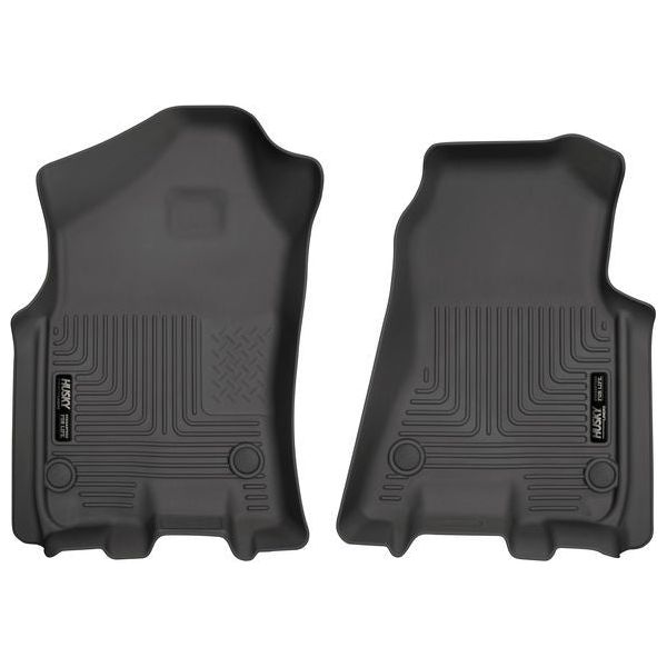 HUSKY LINERS 13741 - 19- Dodge Ram 1500 Cre w Cab Front Floor Liners