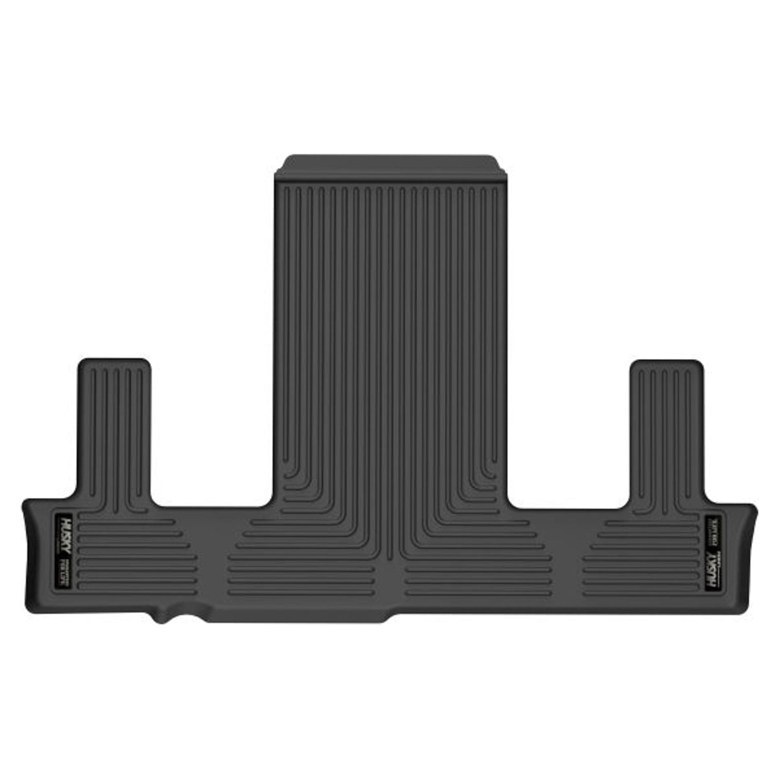 HUSKY LINERS 14231 - 21- Chevy Tahoe Floor Liners Second Row Black