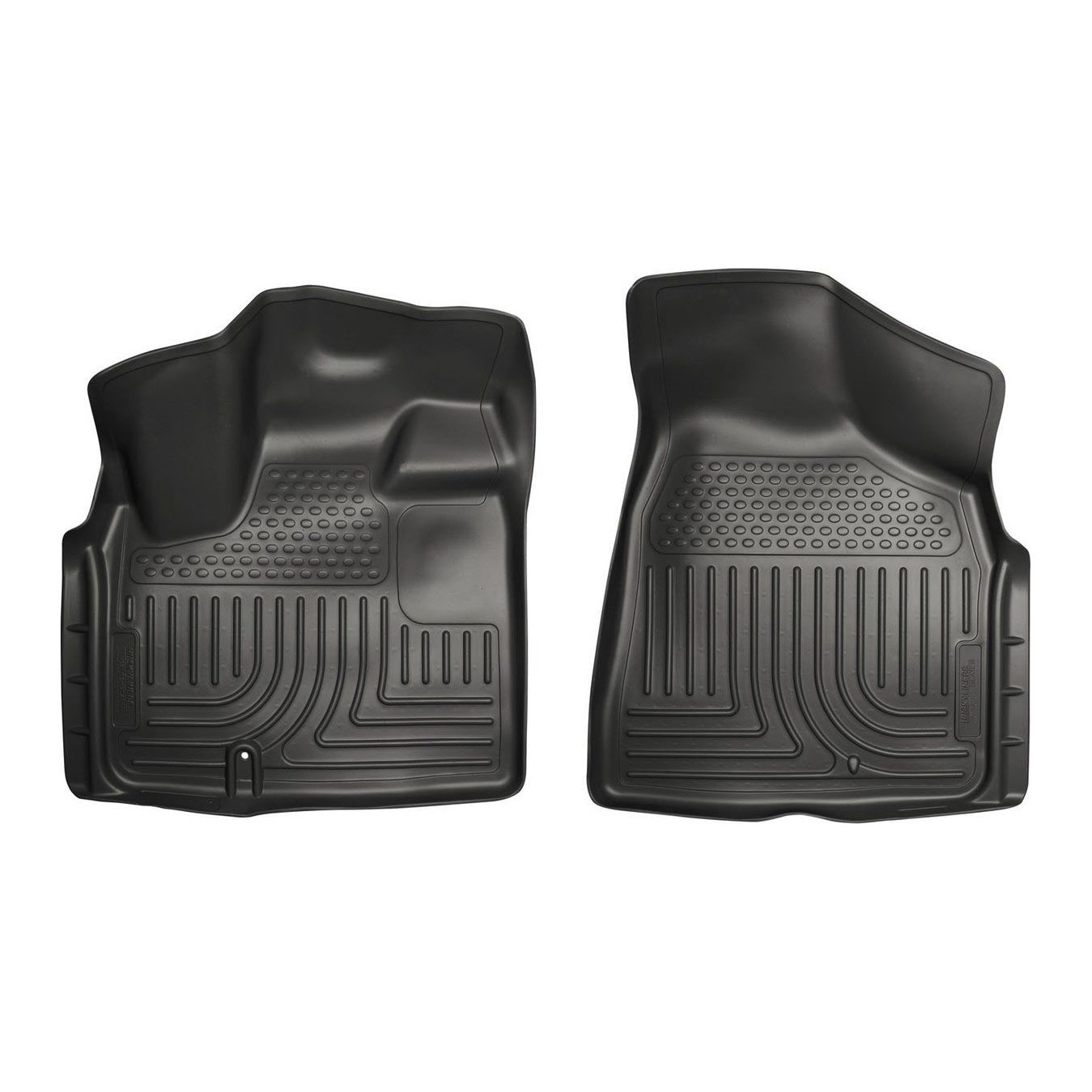 HUSKY LINERS 18091 - 08- Grand Caravan Front Floor Liners Black