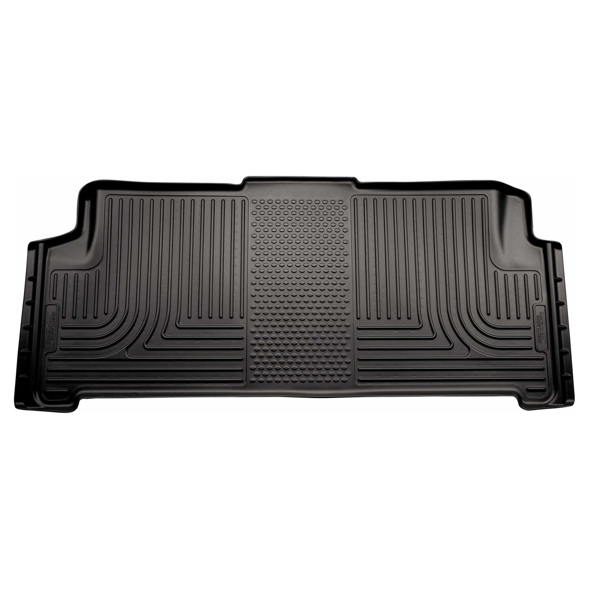 HUSKY LINERS 19081 - 08- Grand Caravan 2nd Seat Floor Liners Black