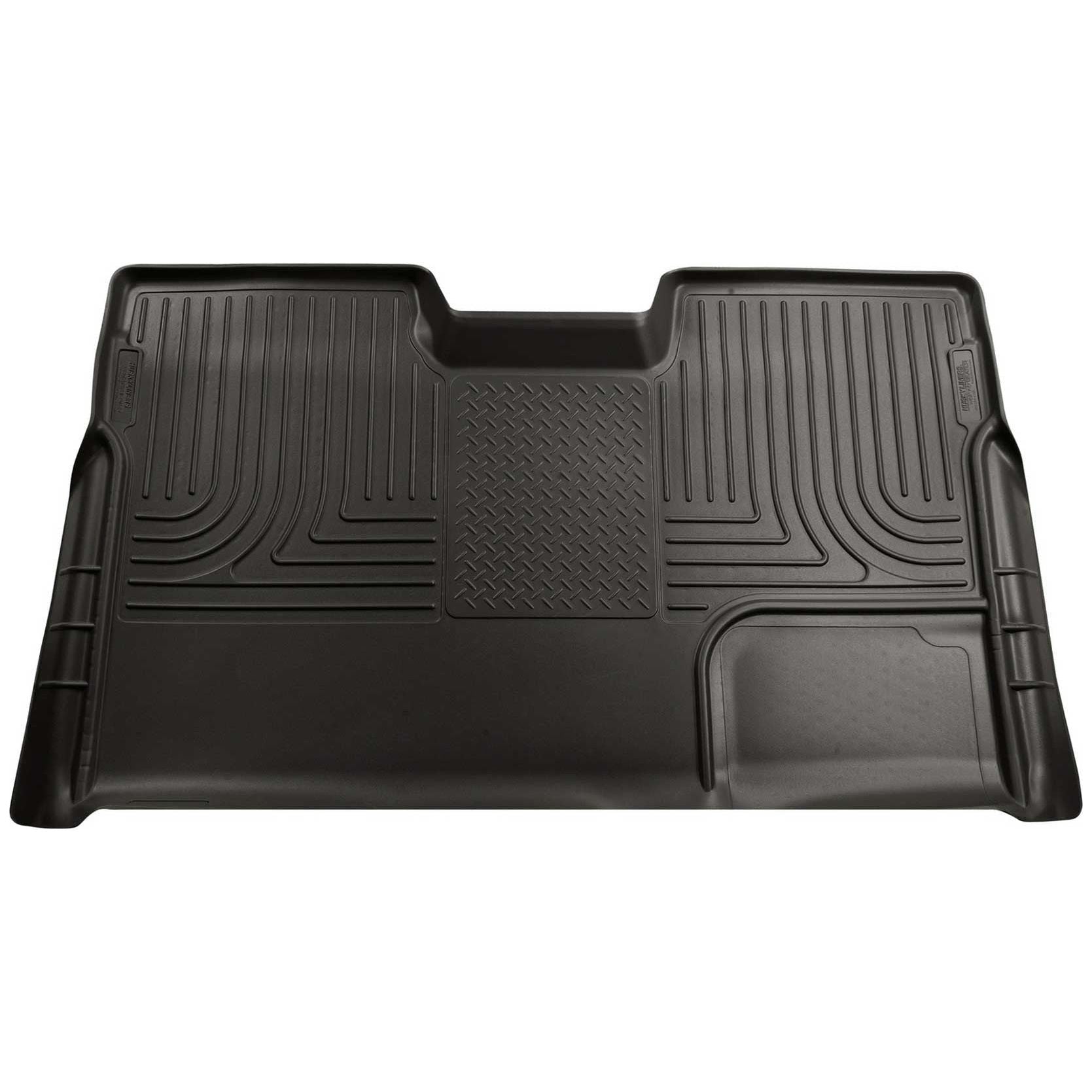 HUSKY LINERS 19331 - 09-14 F150 Super Crew Floor Liner Black