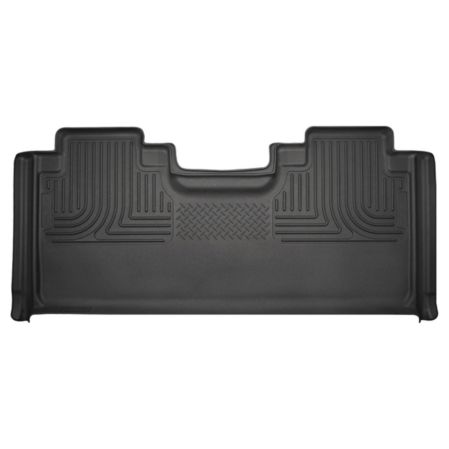 HUSKY LINERS 19361 - 17- Ford F250 Rear Floor Liners Black