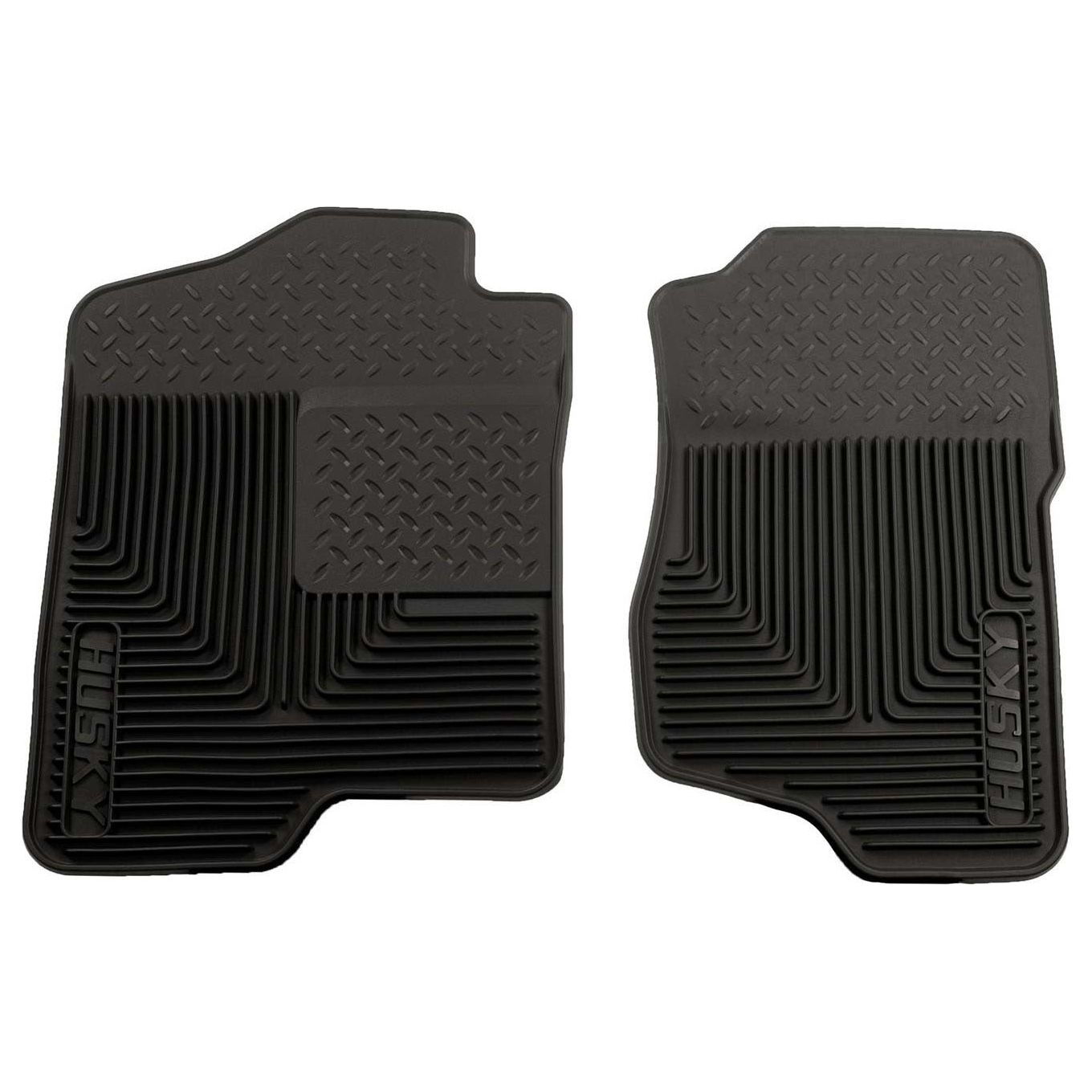 HUSKY LINERS 51181 - Heavy Duty Floor Mats- Black