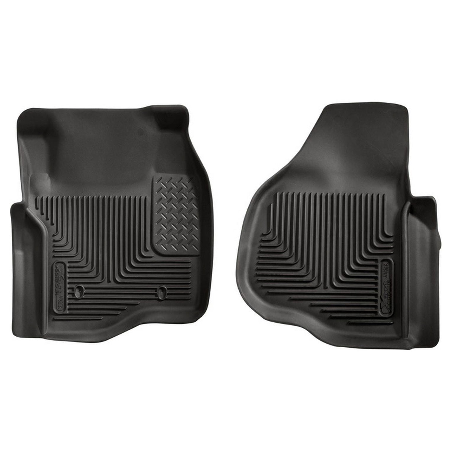 HUSKY LINERS 53301 - Ford X-Act Contour Floor Liners Front Black