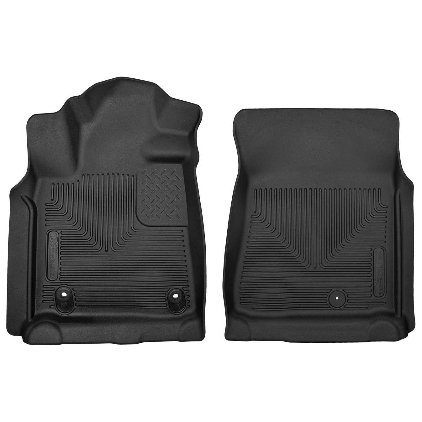 HUSKY LINERS 53711 - Toyota X-Act Contour Floor Liners Front Black