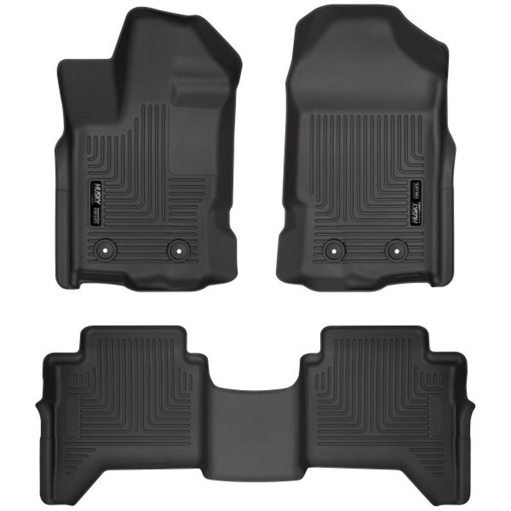 HUSKY LINERS 94101 - Front & 2nd Seat Floor Liners