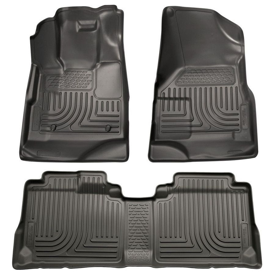 HUSKY LINERS 98131 - 10- Equinox/Terrain frt/ 2nd Seat Floor Liners Blk