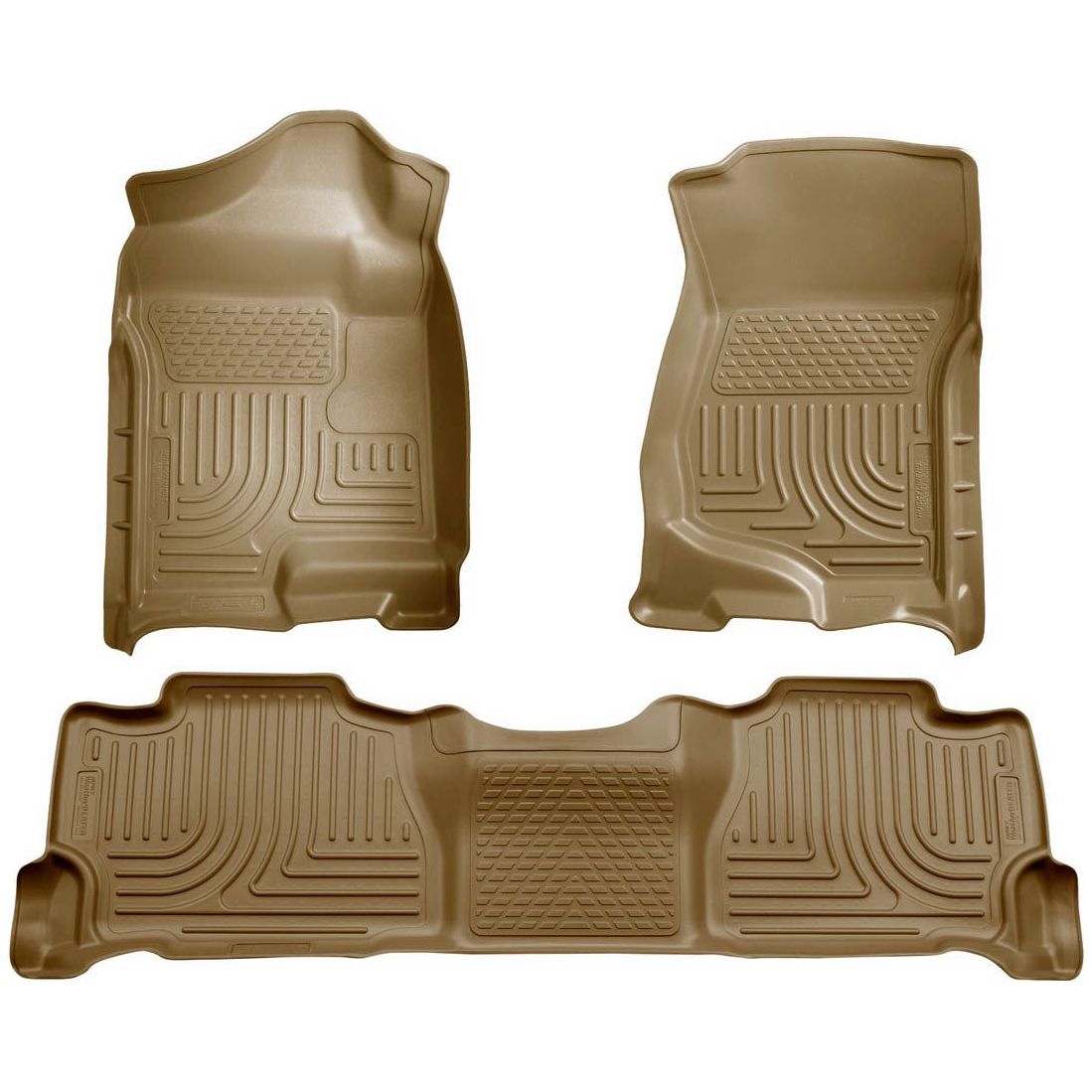 HUSKY LINERS 98253 - 07-14 Tahoe Floor Liners Tan