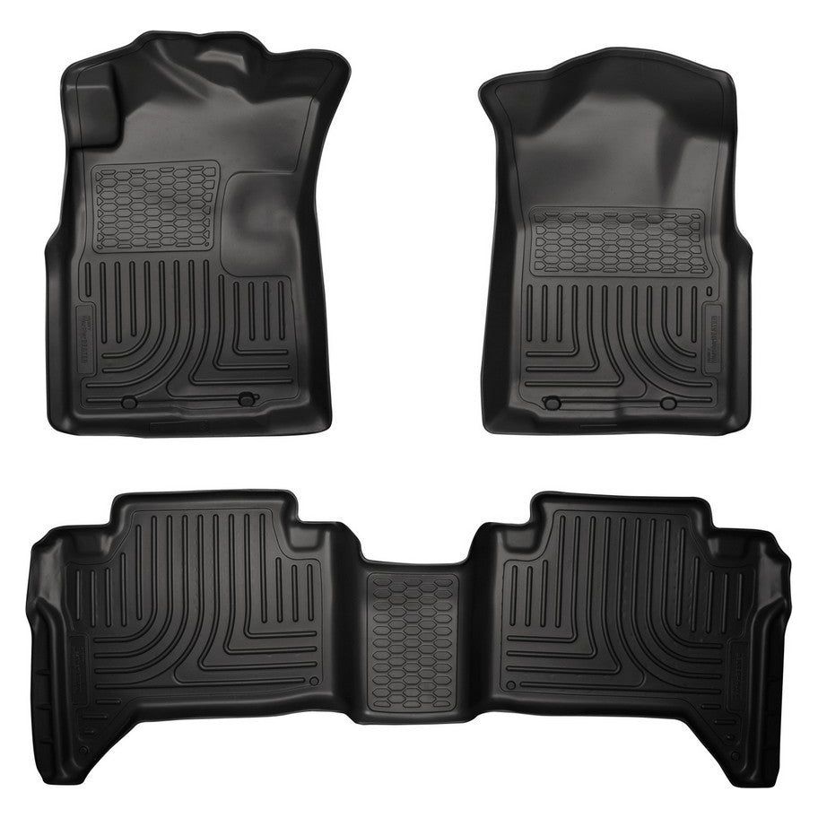 HUSKY LINERS 98951 - 05-15 Tacoma Front/2nd Floor Liners black
