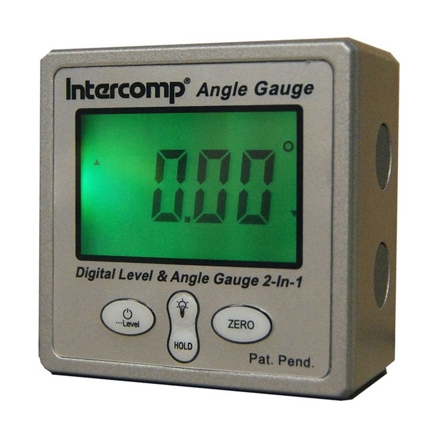 INTERCOMP Digital Angle Gauge w/Magnetic Base - 102144