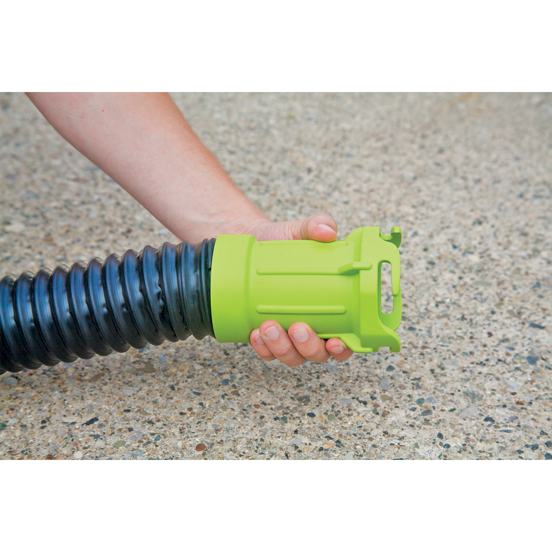 Thetford 17859 - 10 Ft. Black Sewer Hose w/Coupler