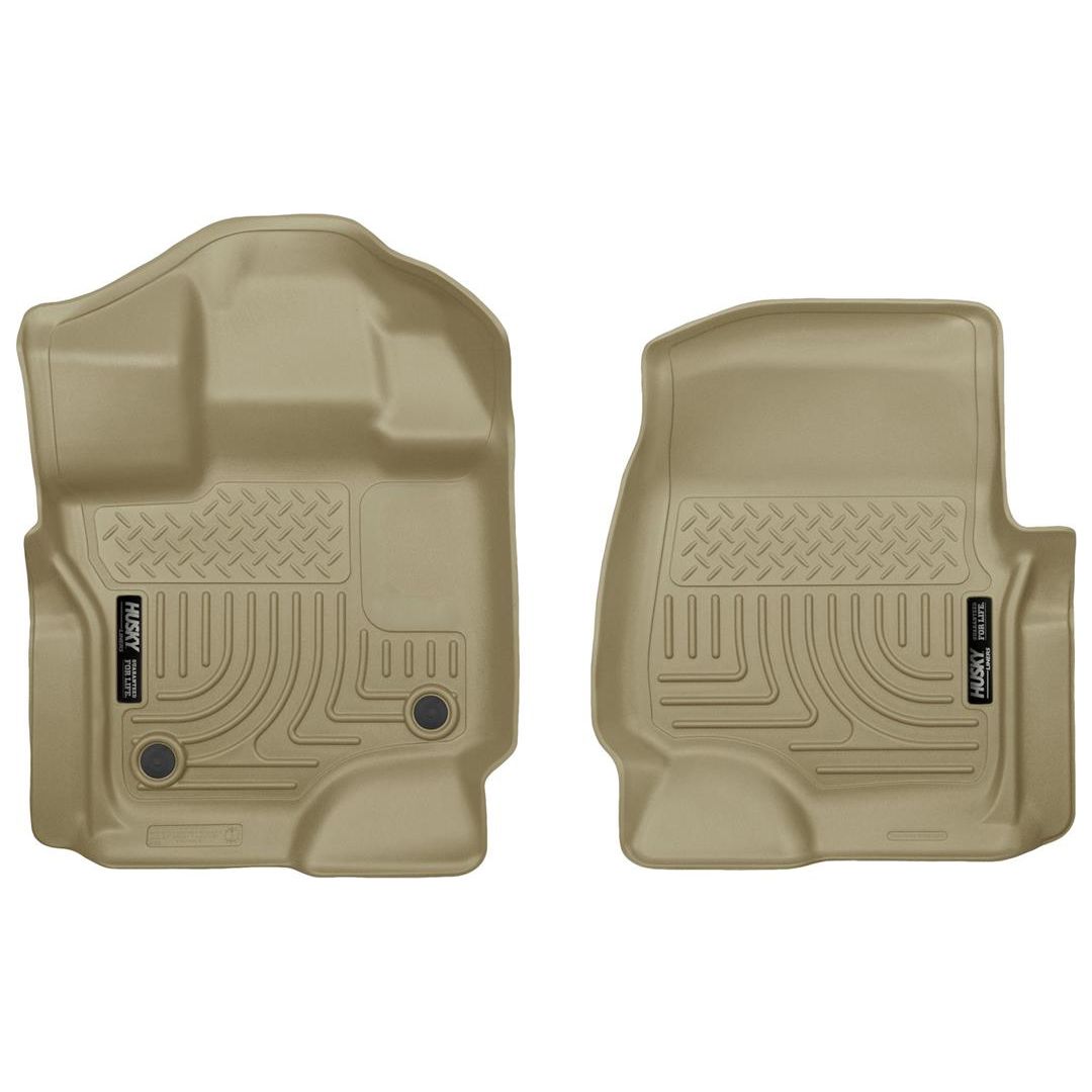 Husky Liner 18363 -  Weatherbeater Series Tan Front Floor Liner