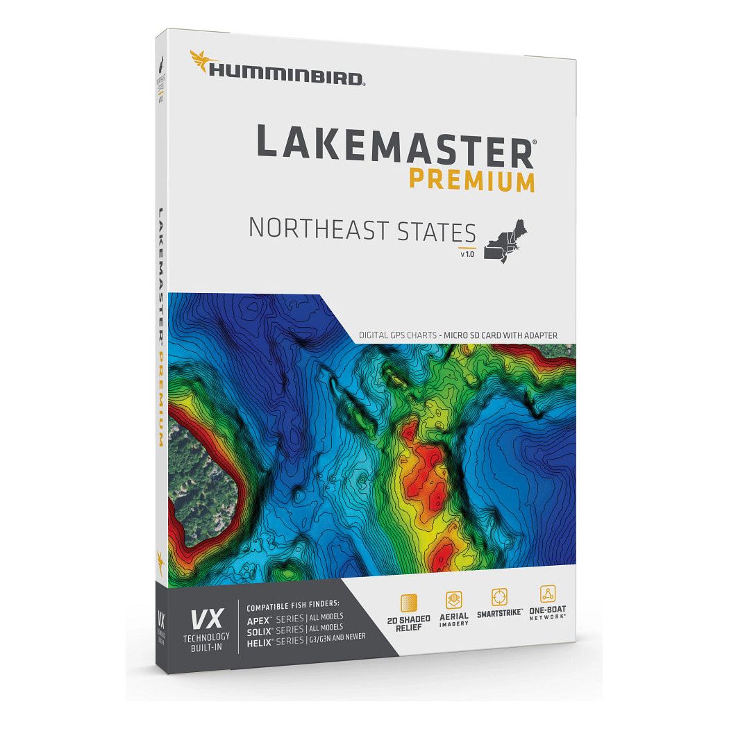 Humminbird 602007-1 - LakeMaster Premium - Northeast V1