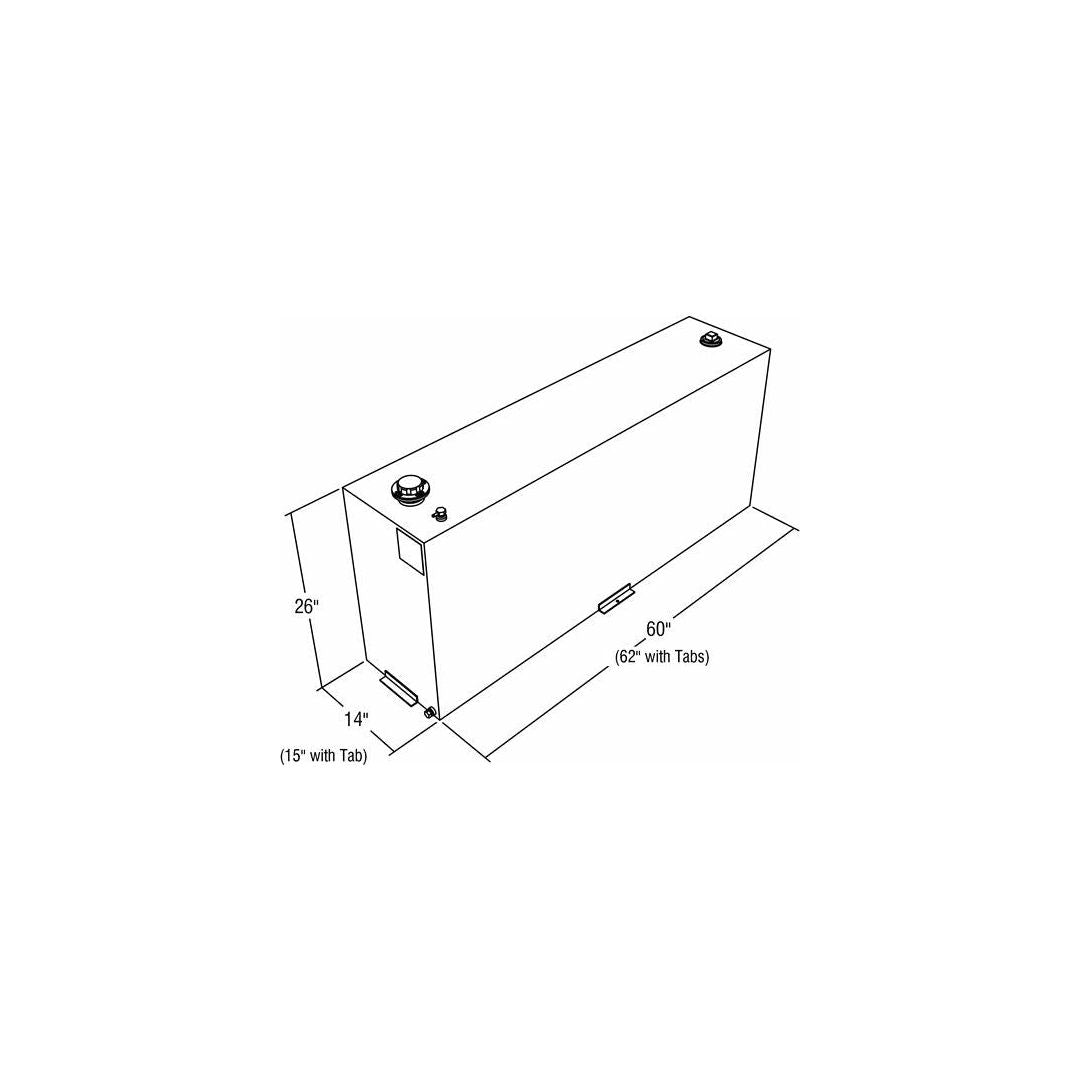 RDS Tanks 73200 - Liquid Tank  90 Gallon Capacity