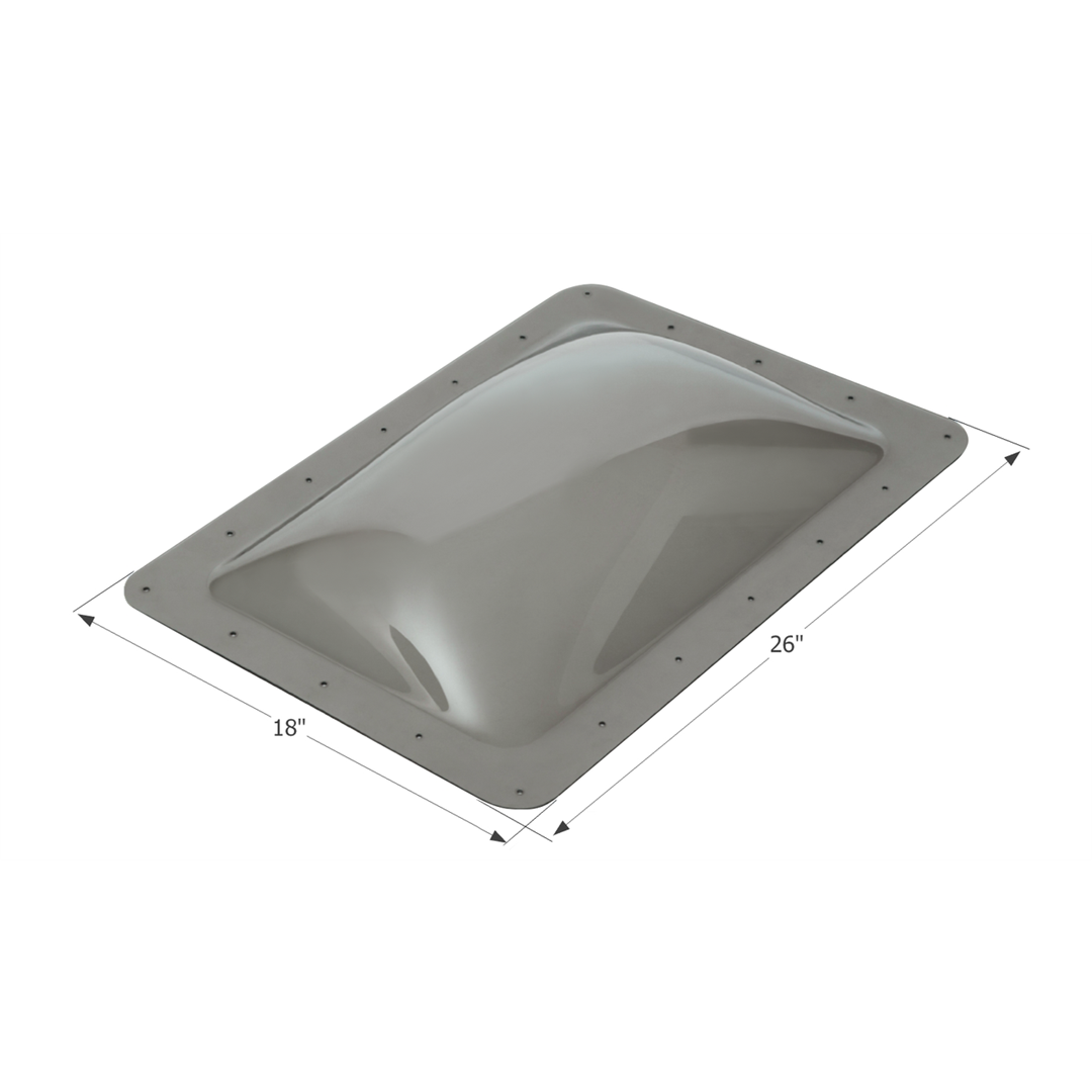 Icon 12080 - Smoke Rectangular Outer Skylight