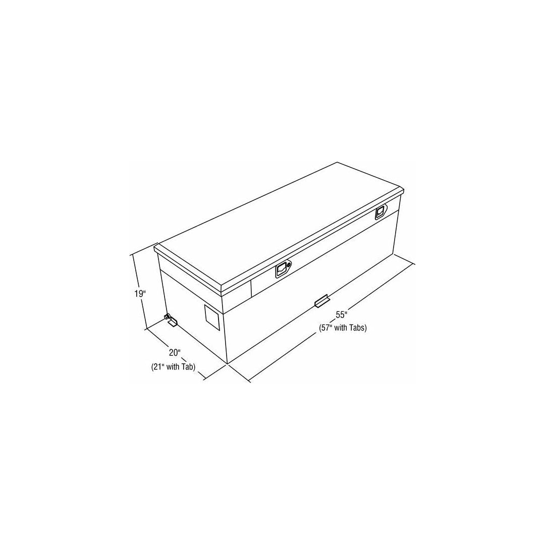 RDS Tanks 72743 - Fuel Tank Tool Combo  60 Gallon Capcity