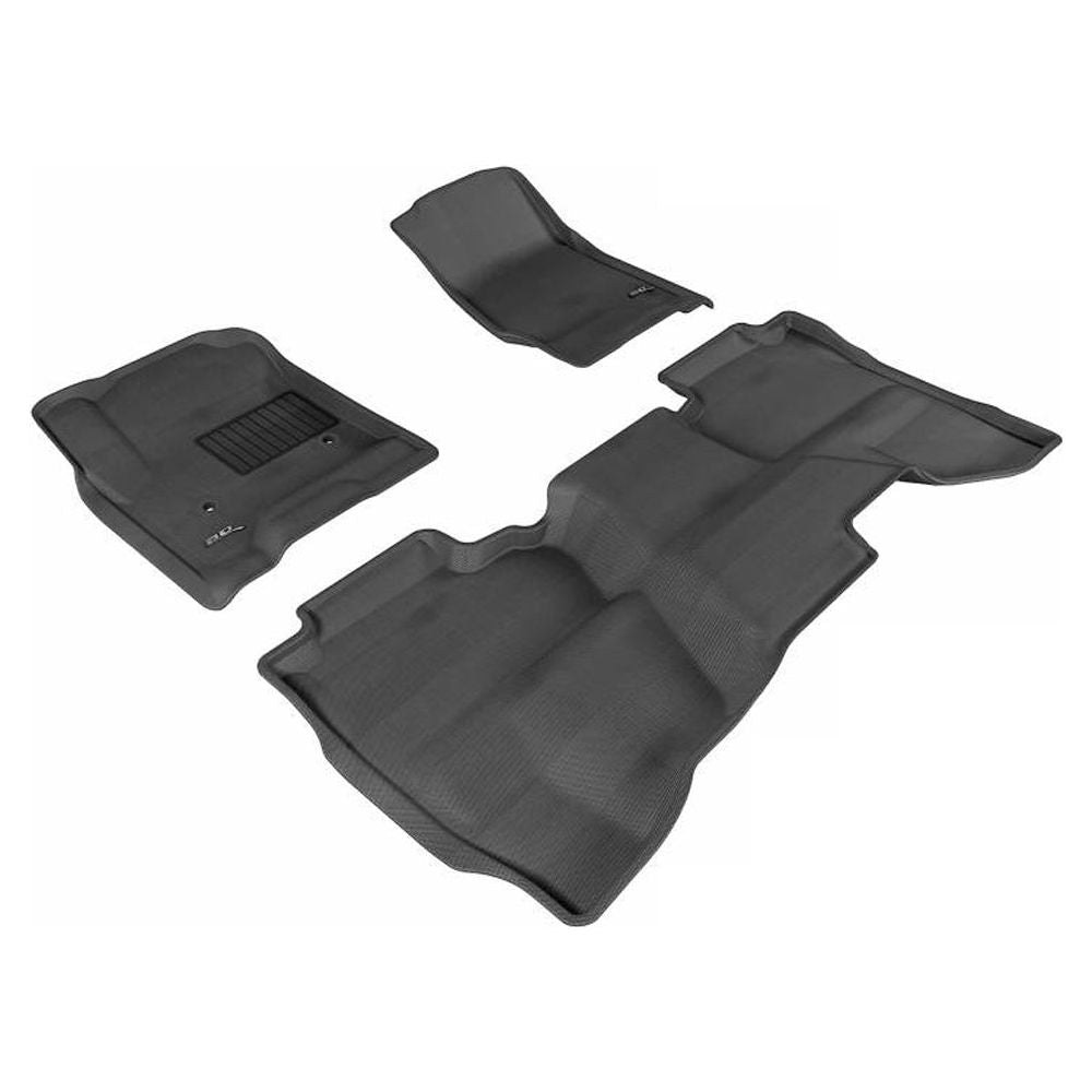 3D MAXPIDER GM P/U 1500 14- Kagu  Floor Liner 1&2nd Row Blk L1CH03901509 - Auto Parts Finder - Parts Ghoul