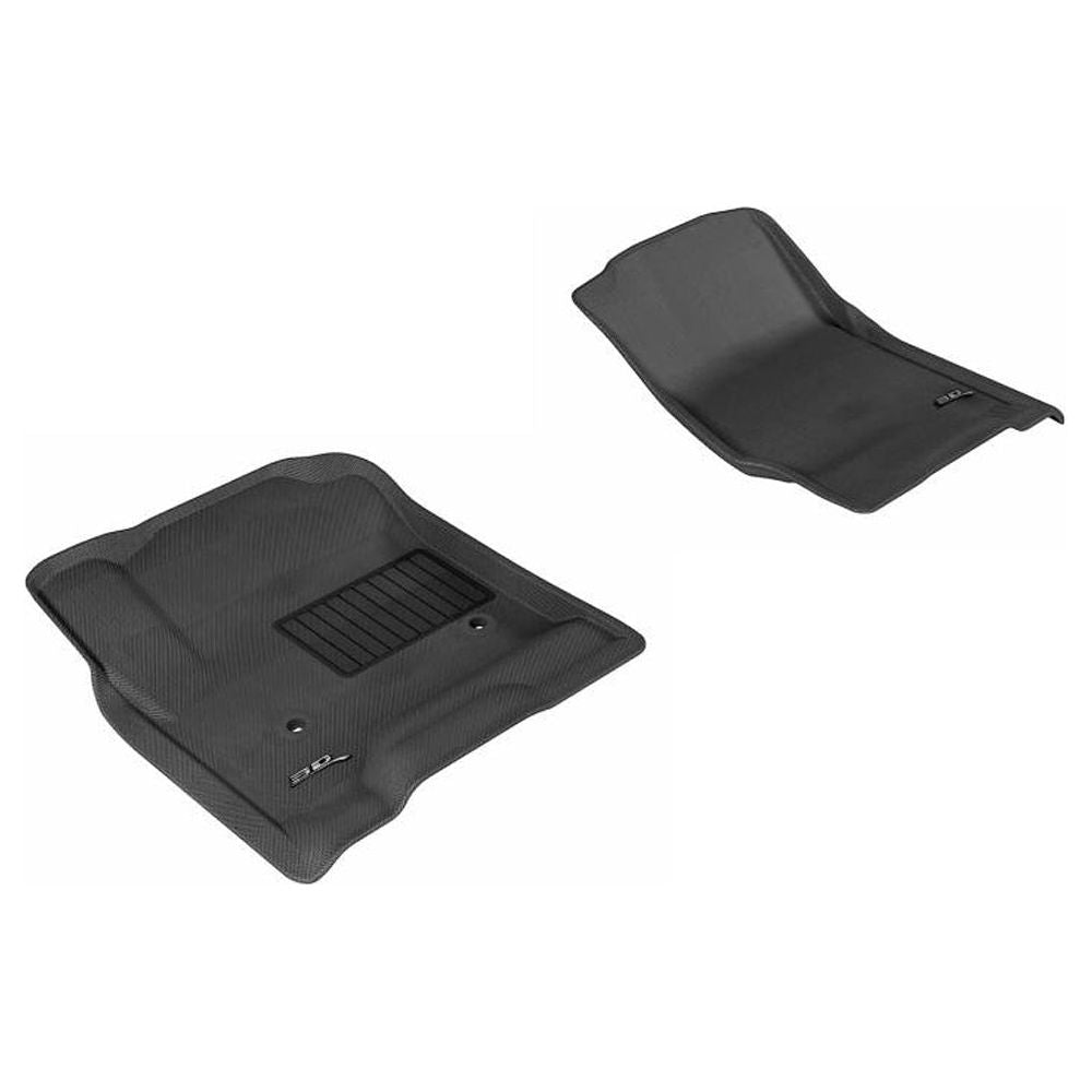 3D MAXPIDER GM P/U 1500 14- Kagu  Floor Liner 1st Row Black L1CH03911509 - Auto Parts Finder - Parts Ghoul