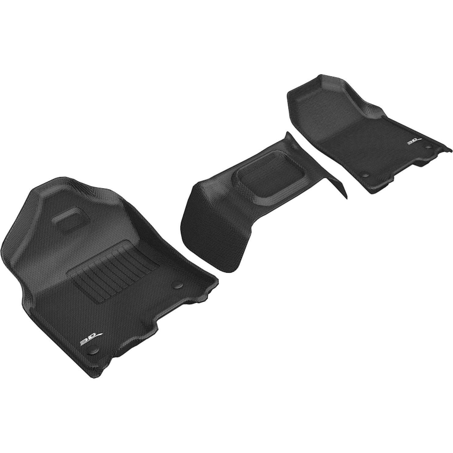 3D MAXPIDER Ram 1500 CC/QC 19- Kagu Floor Liners 1st Row Blk L1DG02711509 - Auto Parts Finder - Parts Ghoul