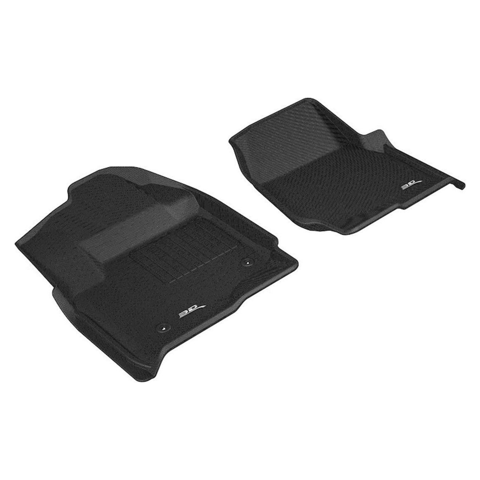 3D MAXPIDER Ford F250 17- Kagu Floor Liner 1st Row Blk L1FR10711509 - Auto Parts Finder - Parts Ghoul