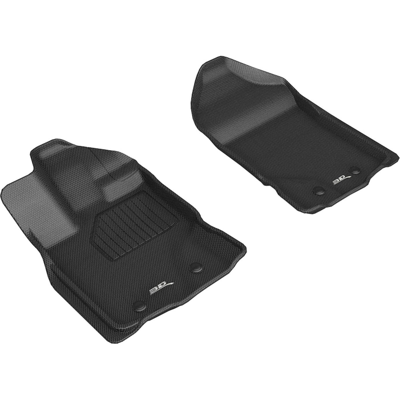 3D MAXPIDER Ford Ranger 19- Kagu Floor Liners 1st Row Blk L1FR12211509 - Auto Parts Finder - Parts Ghoul