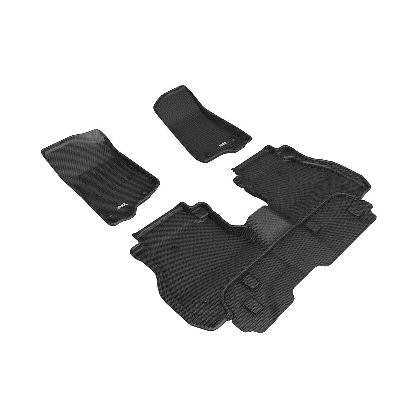 3D MAXPIDER Jeep Gladiator 20- Kagu Floor Liner 1&2 Rows Blk L1JP02201509 - Auto Parts Finder - Parts Ghoul