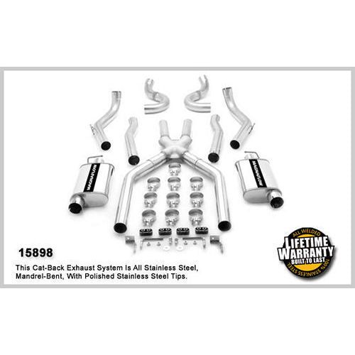 MAGNAFLOW 15898 - 68-72 GM A Body 3in Dual Exhaust System