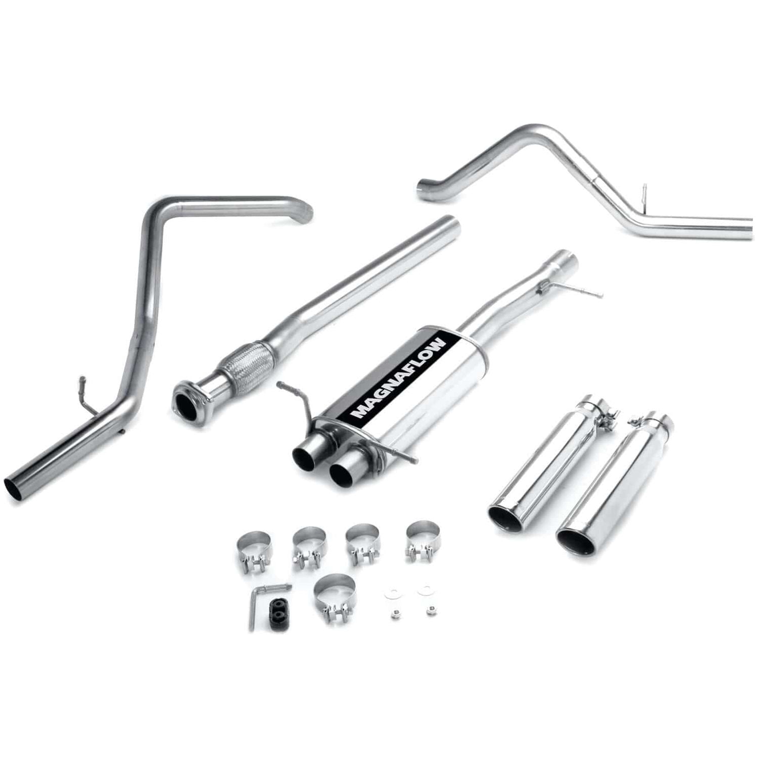 MAGNAFLOW 16741 - 07- GM 1500 P/U V8 Gas Cat Back Kit