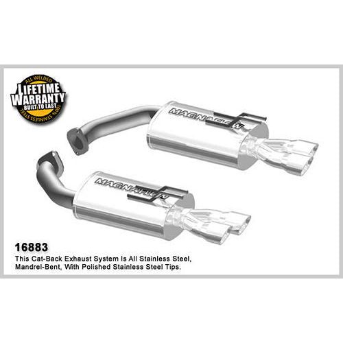 MAGNAFLOW 16883 - Axle Back Only System 08-09 G8 GT 2.5in Dual 3