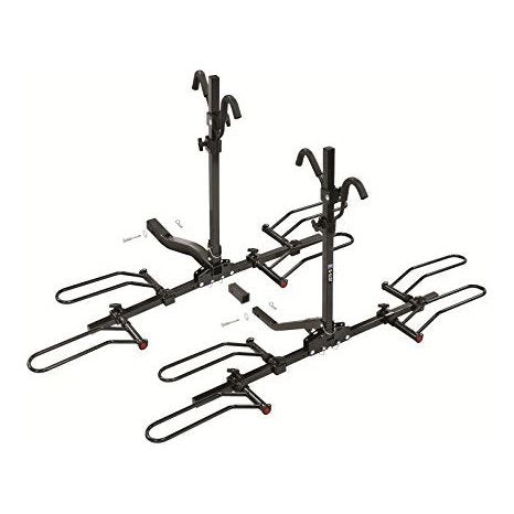 REESE 63138 - Q-Slot 4 Bike Carrier 4 Bike Rail Rack w/Tilt