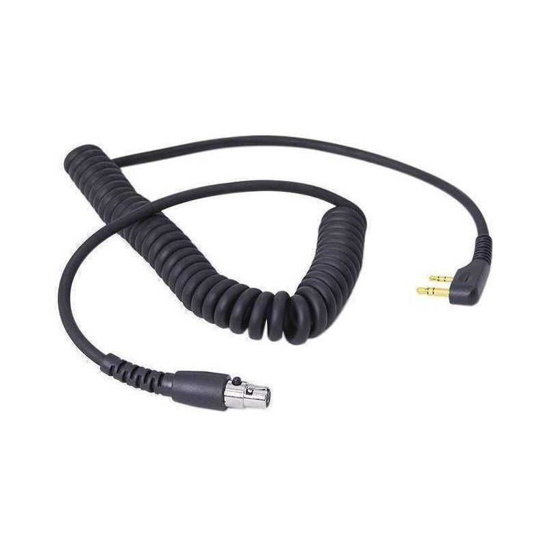 RUGGED RADIOS CC-ICOM-RT - Cord Coiled Headset to Radio ICOM 2 Pin