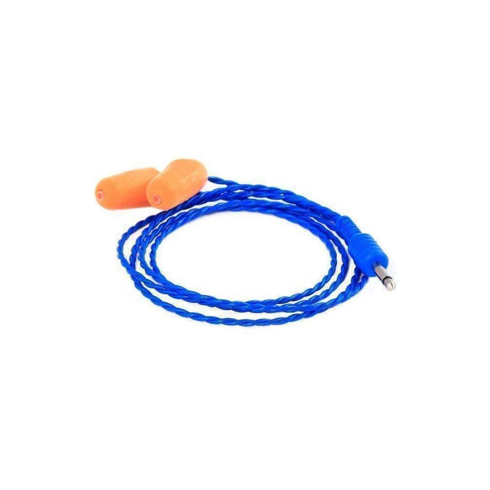 RUGGED RADIOS CHALLENGER-II-BLUE - EarBud Foam ChallengerII Mono 1/8in Plug