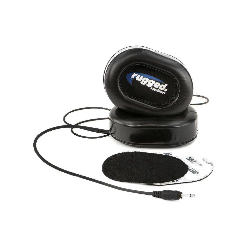 RUGGED RADIOS PRO-POD - Speaker Kit Helmet Ear Cups 3.5mm Cord