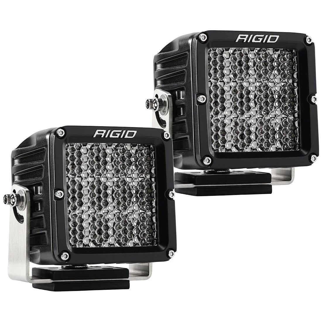 Rigid Industries 322713 - LED Light 4x4in D-XL Pro Series Diffused Pair