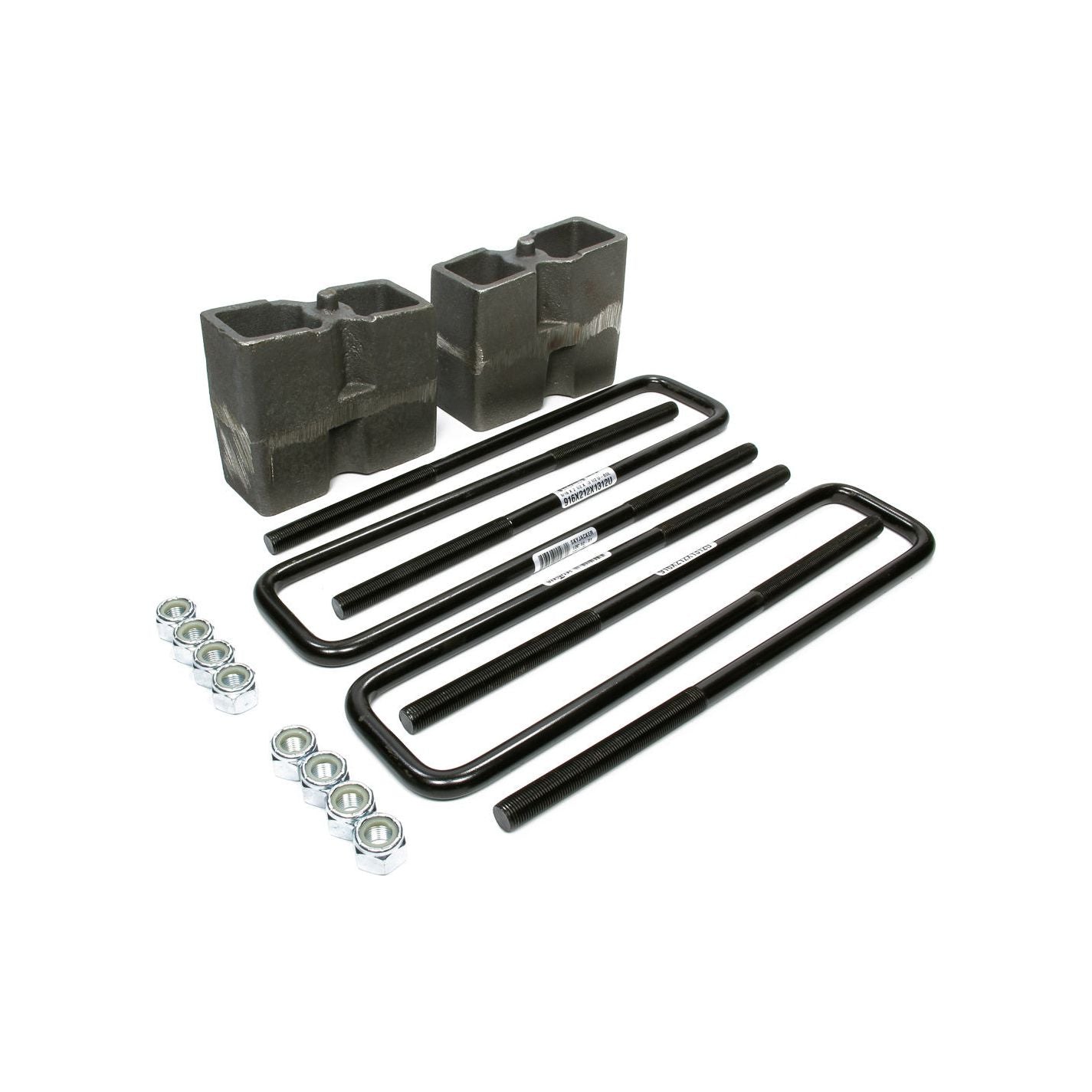 SKYJACKER BUK 4564.00 - Rear Block Kit 4.5in with U-Bolts