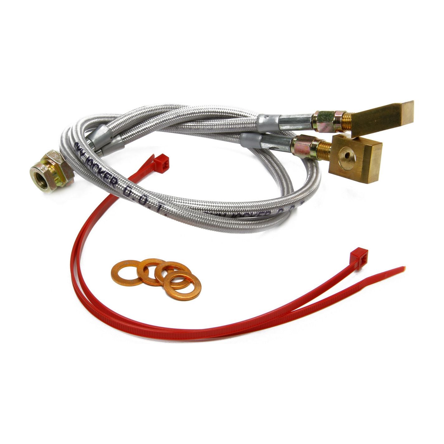 SKYJACKER FBL41 - Front Brake Lines 76-81 CJ w/Disc