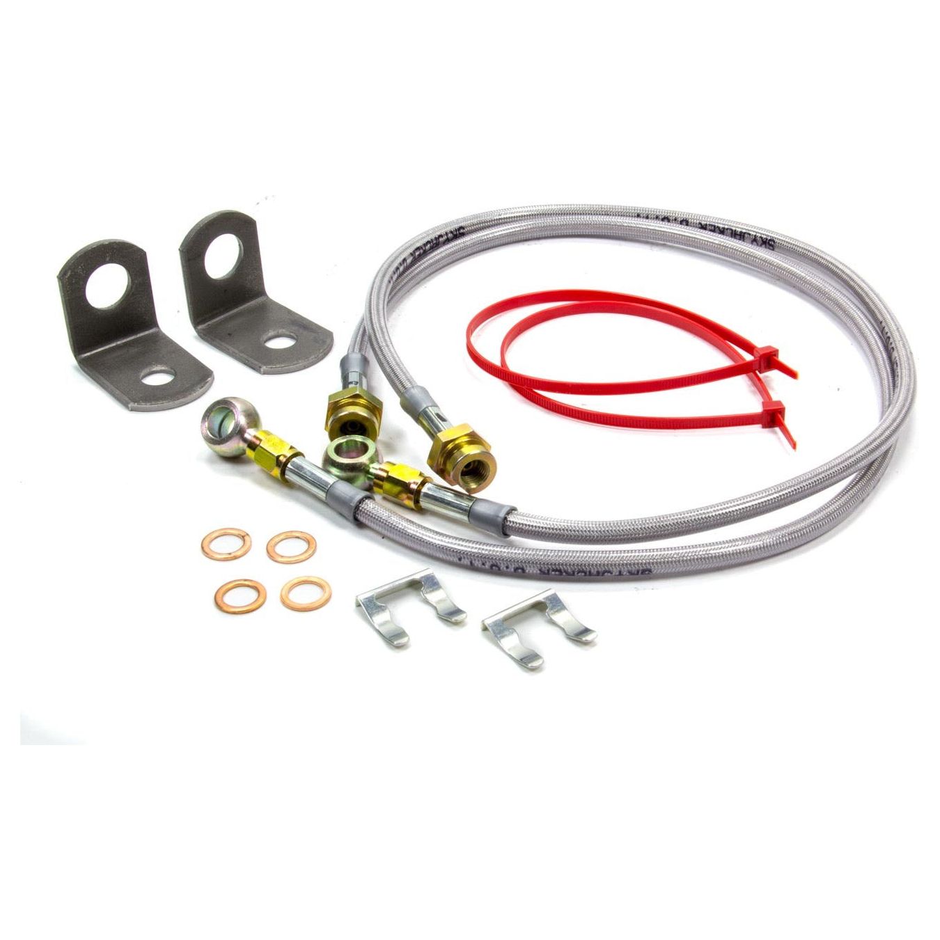 SKYJACKER FBL44 - Front Brake Lines 84-01 Cher 3-8in