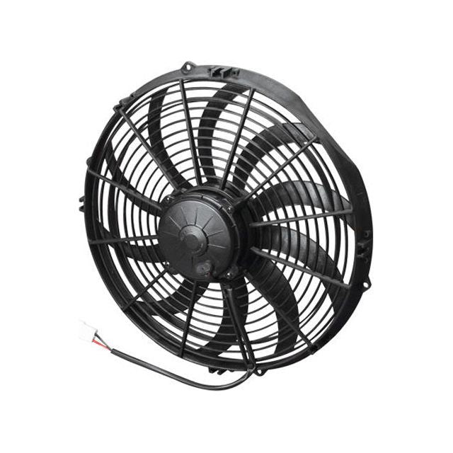 SPAL 30102056 - 14in Pusher Fan Curved Blade 1841 CFM