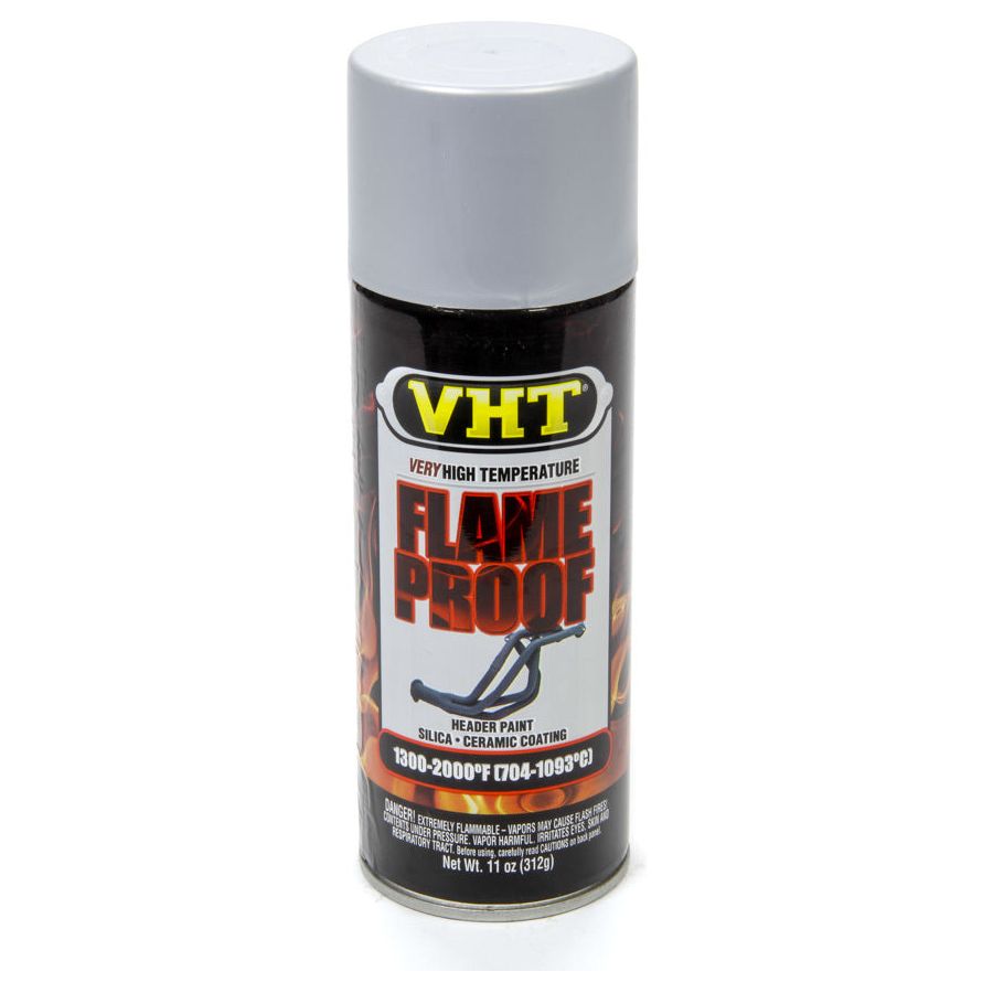 VHT SP106 - Flat Silver Hdr. Paint Flame Proof
