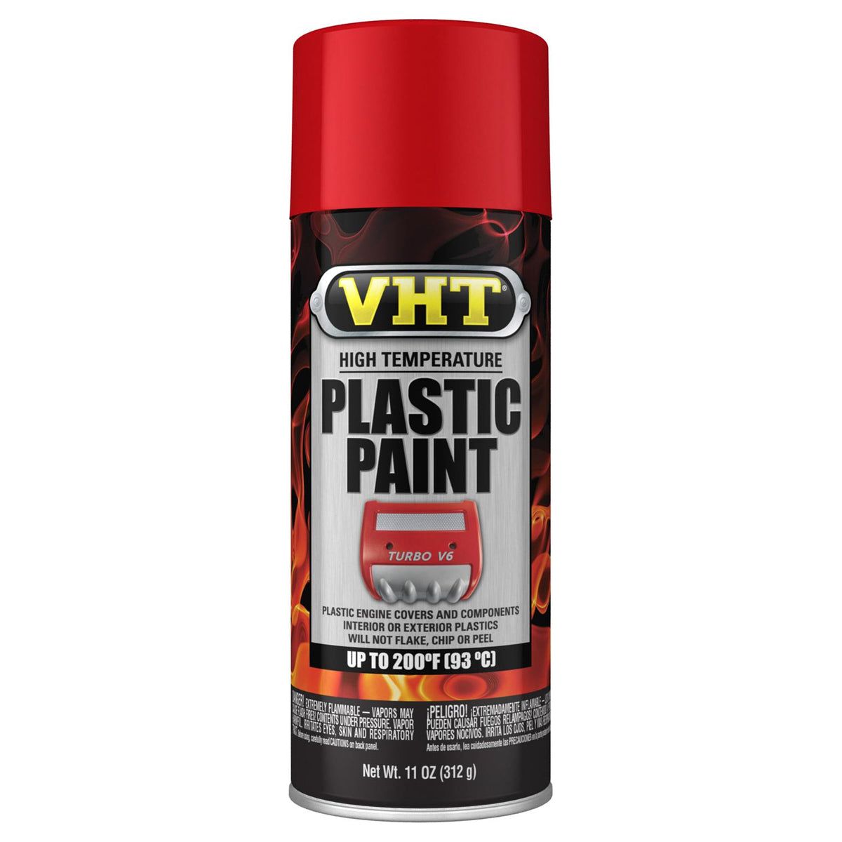 VHT SP821 - high Temperture Plastic Paint Gloss Red 11oz.