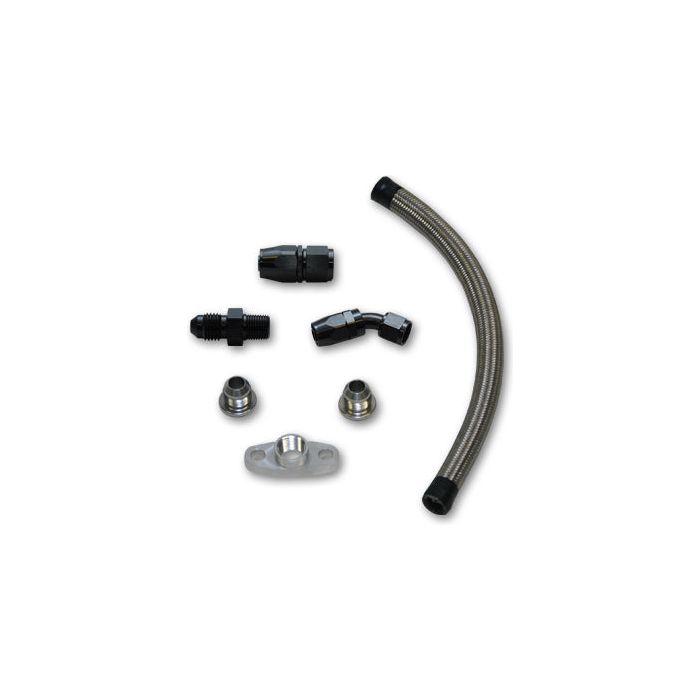 VIBRANT PERFORMANCE 10280 - Universal Oil Drain Kit for T3/T4 Turbos