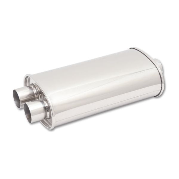 VIBRANT PERFORMANCE 1111 - STREETPOWER Oval Muffler 3in inlet