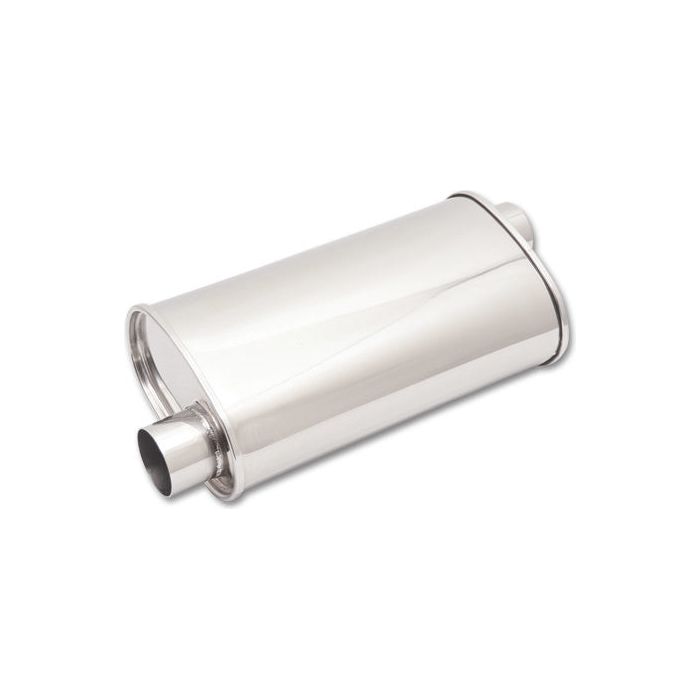 VIBRANT PERFORMANCE 1127 - STREETPOWER Oval Muffler 3in inlet/outlet