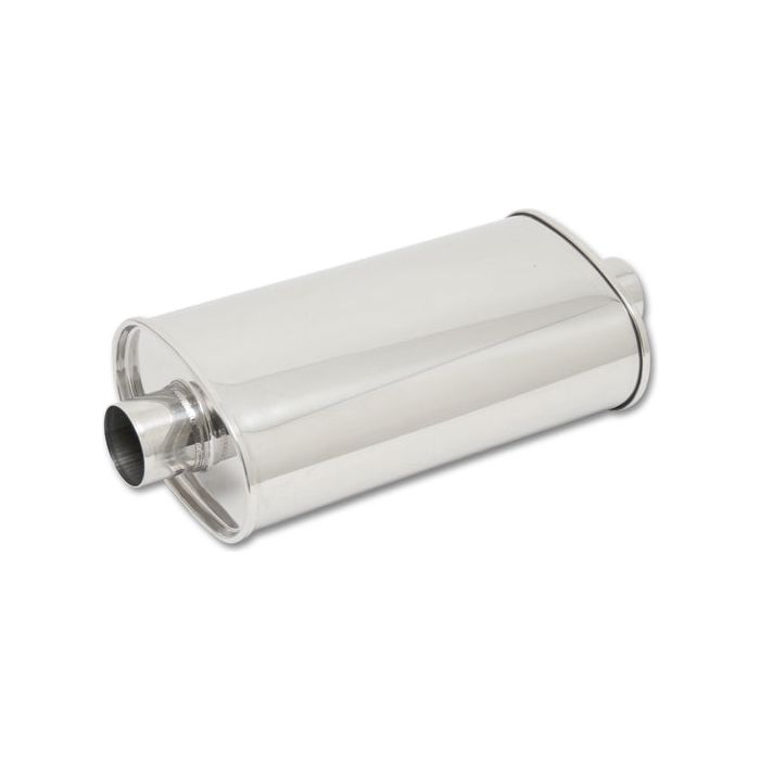 VIBRANT PERFORMANCE 1132 - STREETPOWER Oval Muffler 2.75in inlet/outlet