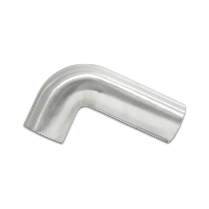 VIBRANT PERFORMANCE 12190 - 3.5in Tubing 90 Degree Bend Aluminum Brushed