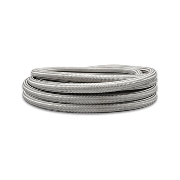 VIBRANT PERFORMANCE 18426 - 20ft Roll of Stainless Braided Flex Hose -6AN