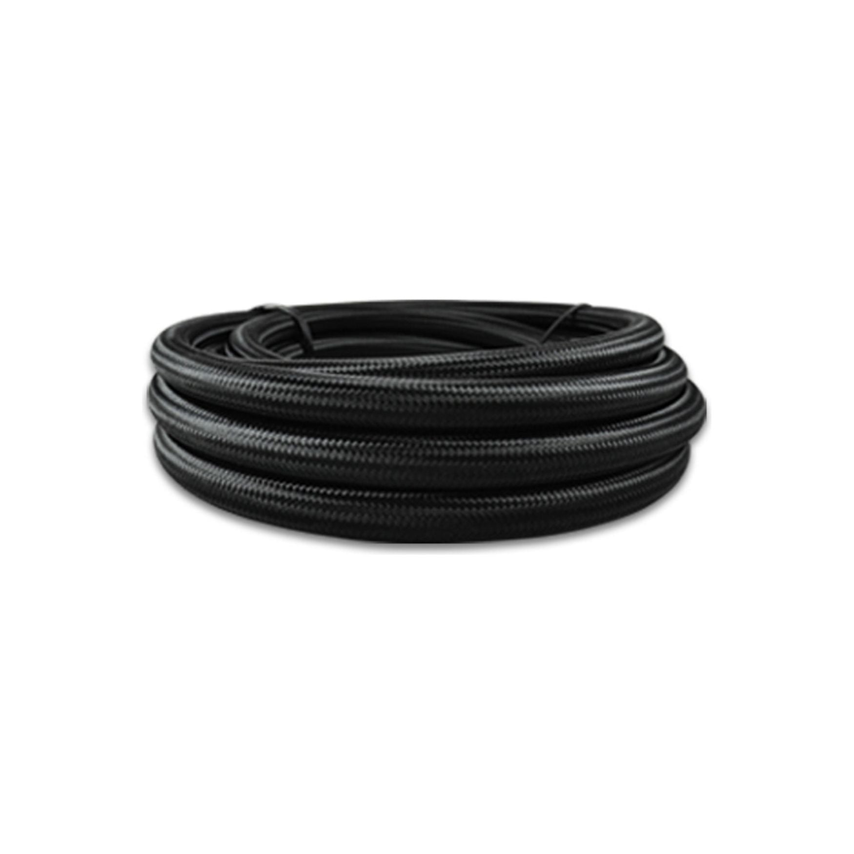 VIBRANT PERFORMANCE 18982 - 20ft Roll Black Nylon Braided Flex Hose