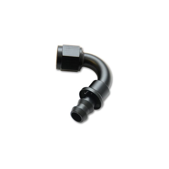 VIBRANT PERFORMANCE 22206 - -6AN Push-On 120 Degree Hose End Elbow Fitting