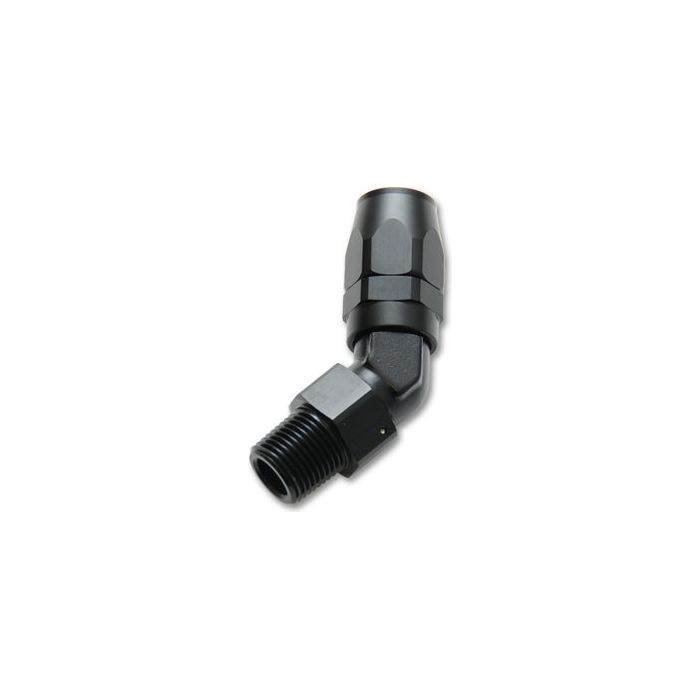 VIBRANT PERFORMANCE 26404 - -8AN Male 3/8in NPT 45 Degree Hose End Fitting