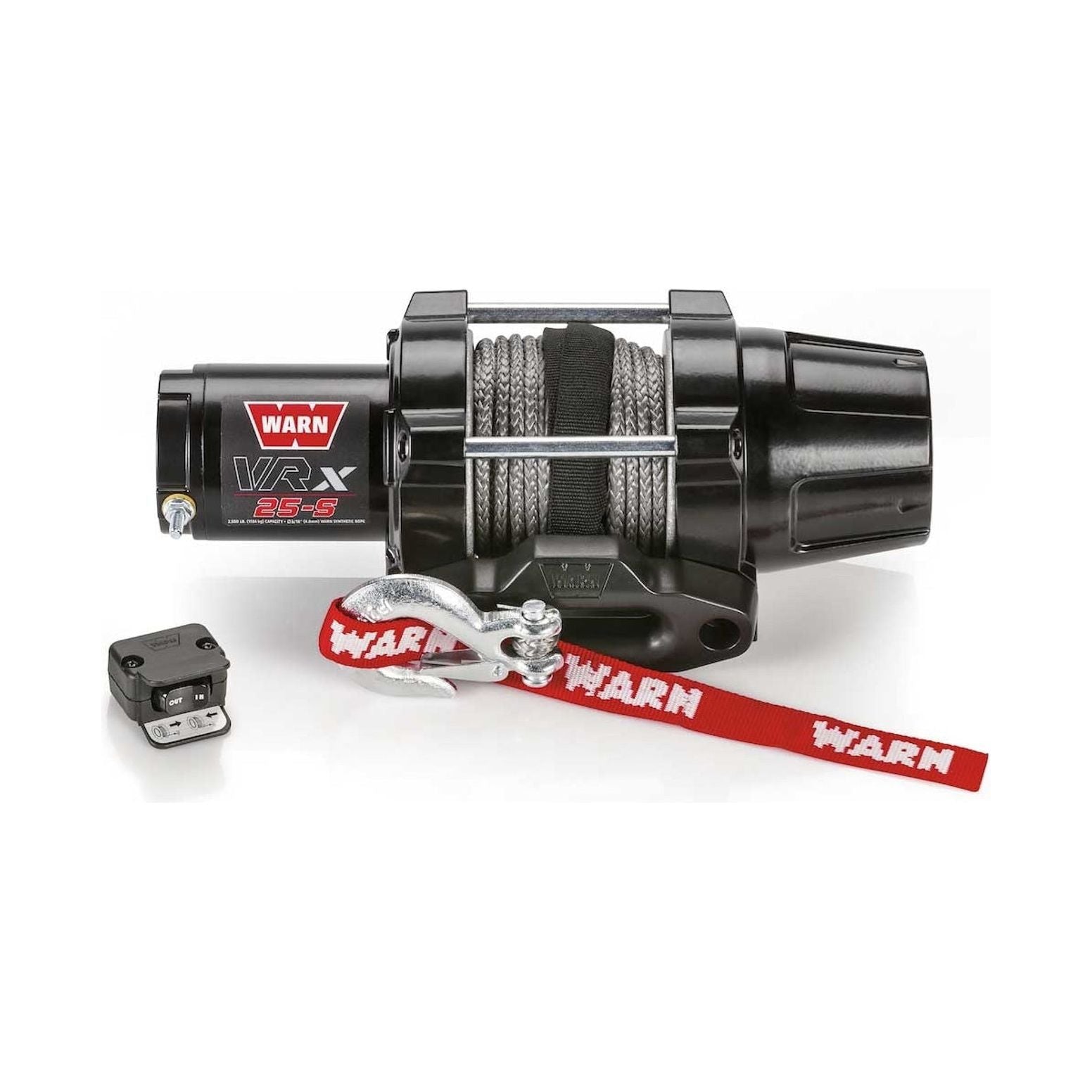 WARN 101020 - VRX 25-S Winch 2500lb Synthetic Rope